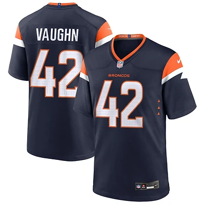 Deuce Vaughn Men's Nike  Navy Denver Broncos Alternate Mile High Collection Custom Game Jersey
