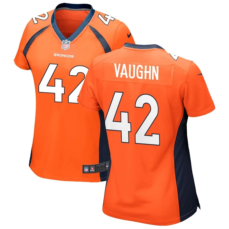 Deuce Vaughn Women's Nike Orange Denver Broncos Custom Game Jersey