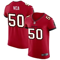 Vita Vea Men's Nike Red Tampa Bay Buccaneers Vapor Elite Custom Jersey