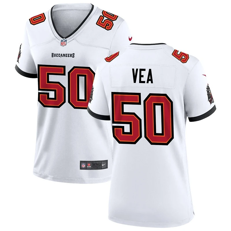 Vita Vea Women's Nike Tampa Bay Buccaneers White Custom Game Jersey