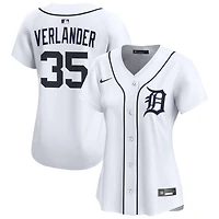 Justin Verlander Women's Nike  White Detroit Tigers Home Limited Custom Jersey