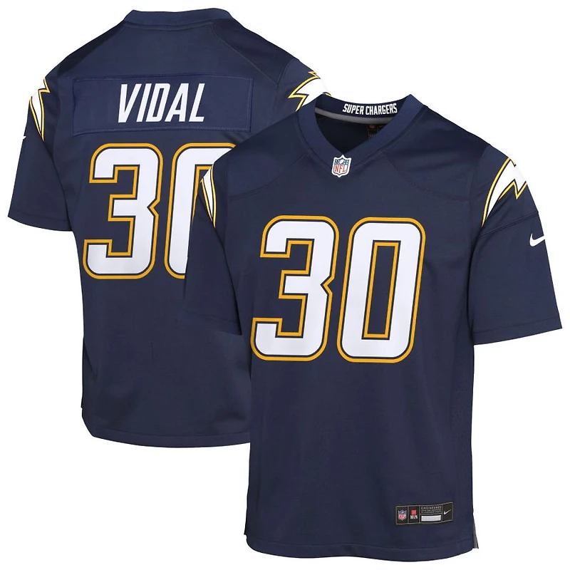 Kimani Vidal Youth Nike Navy Los Angeles Chargers Alternate Super Chargers Game Custom Jersey
