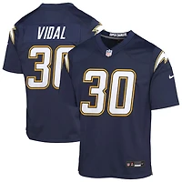 Kimani Vidal Youth Nike Navy Los Angeles Chargers Alternate Super Chargers Game Custom Jersey