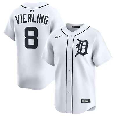 Matt Vierling Men's Nike White Detroit Tigers Home Limited Custom Jersey