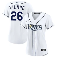 Ryan Vilade Women's Nike  White Tampa Bay Rays Home Custom Replica 2.0 Jersey