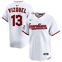 Omar Vizquel Men's Nike White Cleveland Guardians Home Limited Pick-A-Player Retired Roster Jersey