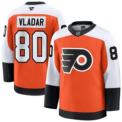 Dan Vladar Men's Fanatics Orange Philadelphia Flyers Home Premium Custom Jersey