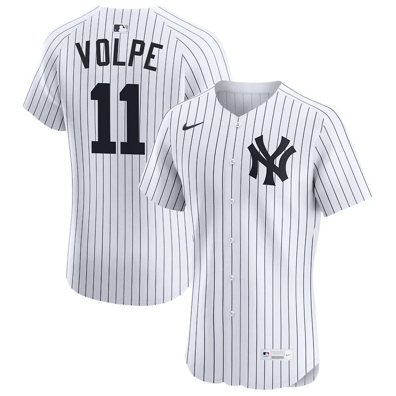 Anthony Volpe Men's Nike White New York Yankees Home Elite Custom Jersey