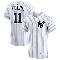 Anthony Volpe Men's Nike White New York Yankees Home Elite Custom Jersey