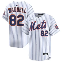 Brandon Waddell Men's Nike White New York Mets Home Limited Custom Jersey