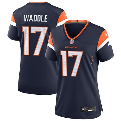 Jaylen Waddle Women's Nike Navy Denver Broncos Alternate Custom Game Jersey