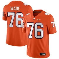 Mason Wade Men's Nike Orange Clemson Tigers NIL Pick-A-Player Game Jersey