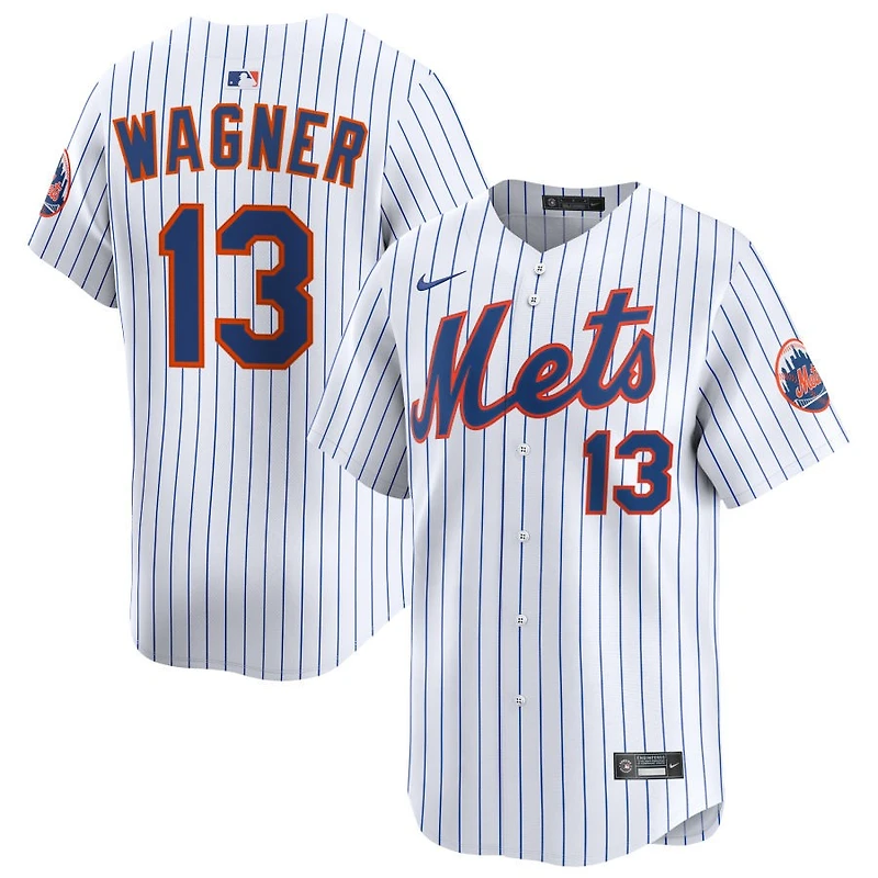 Billy Wagner Men's Nike White New York Mets Home Limited Pick-A-Player Retired Roster Jersey
