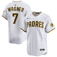 Will Wagner Men's Nike White San Diego Padres Home Limited Custom Jersey