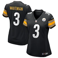 Corliss Waitman Women's Nike Black Pittsburgh Steelers Custom Game Jersey