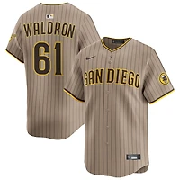 Matt Waldron Men's Nike Sand San Diego Padres Alternate Limited Custom Jersey