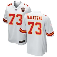 Matt Waletzko Men's Nike White Kansas City Chiefs Custom Game Jersey