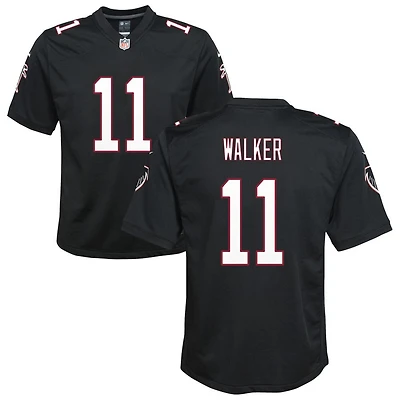 Jalon Walker Youth Nike Black Atlanta Falcons Throwback Custom Game Jersey