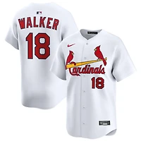 Jordan Walker Men's Nike White St. Louis Cardinals Home Limited Custom Jersey