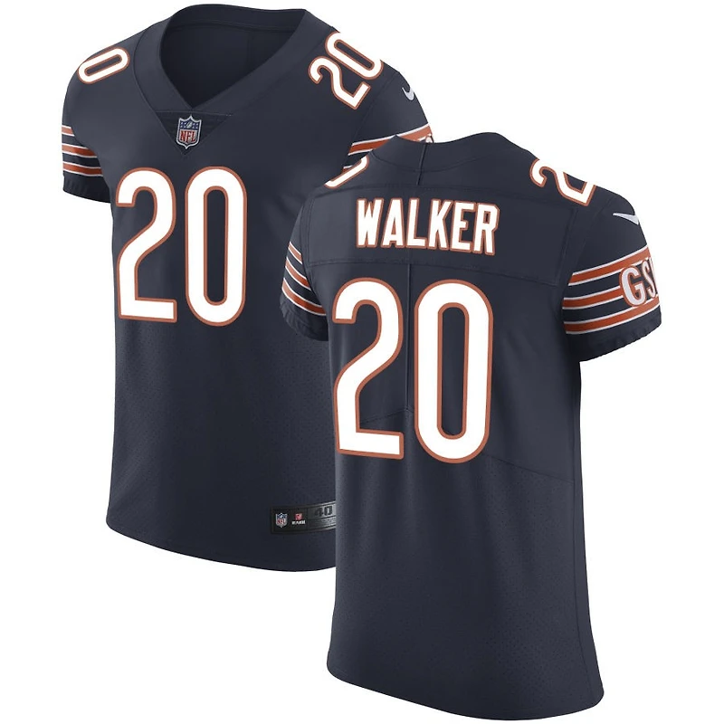 Jahdae Walker Men's Nike Navy Chicago Bears Vapor Untouchable Custom Elite Jersey