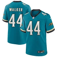 Travon Walker Men's Nike Teal Jacksonville Jaguars Prowler Throwback Custom Game Jersey