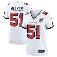 David Walker Women's Nike White Tampa Bay Buccaneers 50th Season Custom Game Jersey