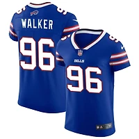 Deone Walker Men's Nike Royal Buffalo Bills Vapor Elite Custom Jersey
