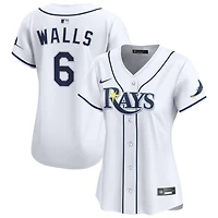 Taylor Walls Women's Nike  White Tampa Bay Rays Home Limited Custom Jersey