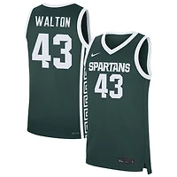 Colin Walton Men's Nike Green Michigan State Spartans NIL Pick-A-Player Men's Basketball Jersey