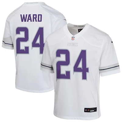Jay Ward Youth Nike White Minnesota Vikings Alternate Custom Game Jersey