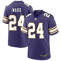Jay Ward Men's Nike Purple Minnesota Vikings Classic Custom Game Jersey
