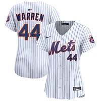 Austin Warren Women's Nike  White New York Mets Home Limited Custom Jersey