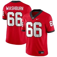 Jonathan Washburn Men's Nike Red Georgia Bulldogs NIL Pick-A-Player Game Jersey