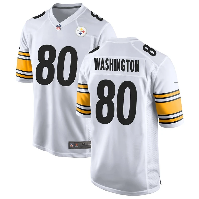 Darnell Washington Men's Nike White Pittsburgh Steelers Game Custom Jersey