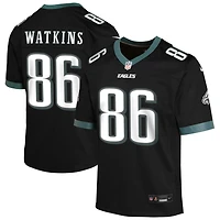Quez Watkins Youth Nike Black Philadelphia Eagles Alternate Custom Game Jersey