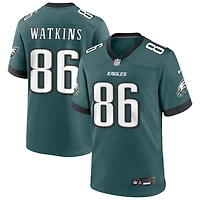 Quez Watkins Men's Nike Midnight Green Philadelphia Eagles Custom Game Jersey