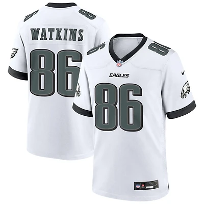 Quez Watkins Men's Nike White Philadelphia Eagles Custom Game Jersey