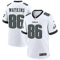 Quez Watkins Men's Nike White Philadelphia Eagles Custom Game Jersey