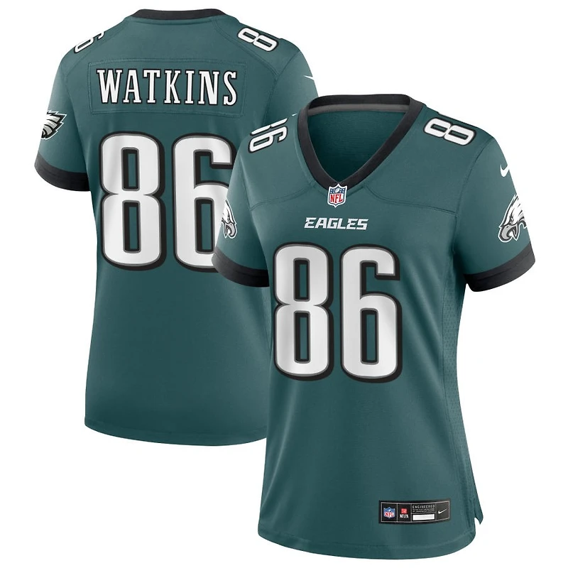 Quez Watkins Women's Nike Midnight Green Philadelphia Eagles Custom Game Jersey