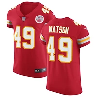 Tre Watson Men's Nike Red Kansas City Chiefs Vapor Untouchable Custom Elite Jersey