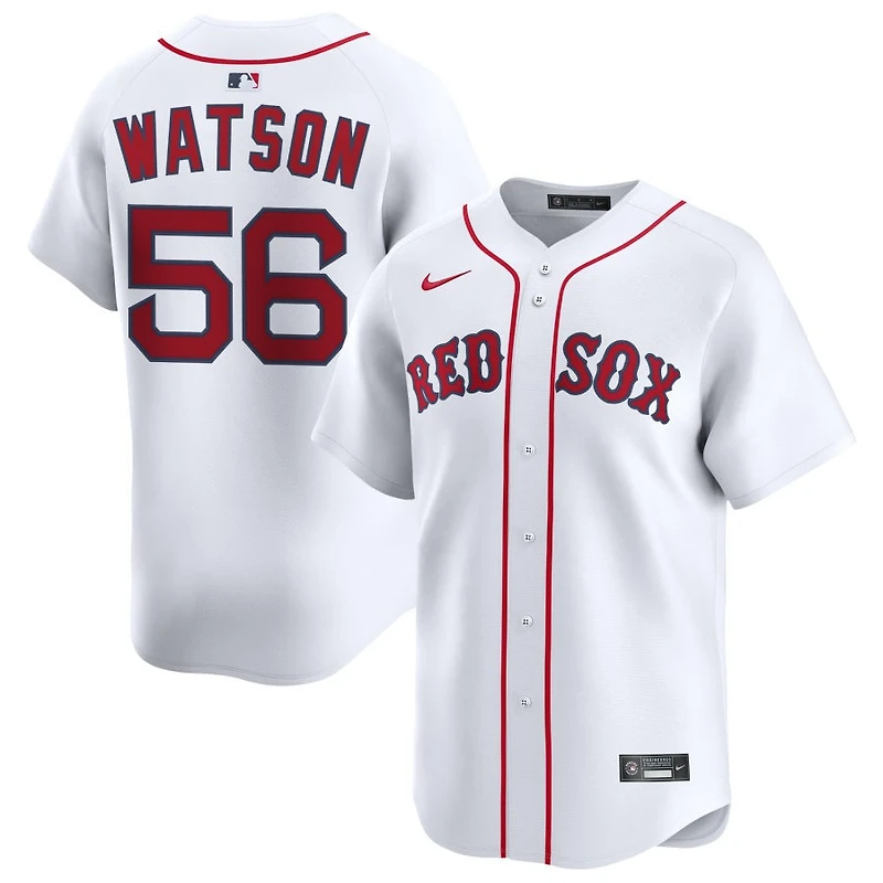 Ryan Watson Men's Nike White Boston Red Sox Home Limited Custom Jersey