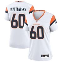 Luke Wattenberg Women's Nike  White Denver Broncos Mile High Collection Custom Game Jersey