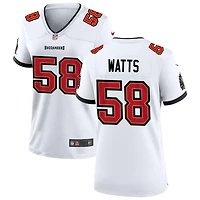Markees Watts Women's Nike Tampa Bay Buccaneers White Custom Game Jersey