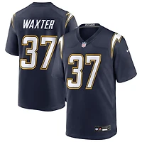 Isas Waxter Men's Nike Navy Los Angeles Chargers Alternate Super Chargers Game Custom Jersey
