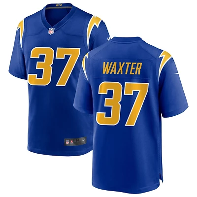Isas Waxter Men's Nike Royal Los Angeles Chargers Alternate Custom Game Jersey