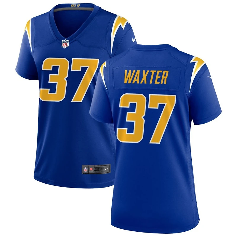 Isas Waxter Women's Nike Royal Los Angeles Chargers Alternate Custom Game Jersey