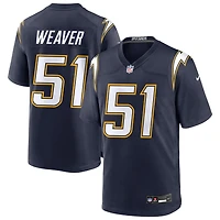 Rashad Weaver Men's Nike Navy Los Angeles Chargers Alternate Super Chargers Game Custom Jersey