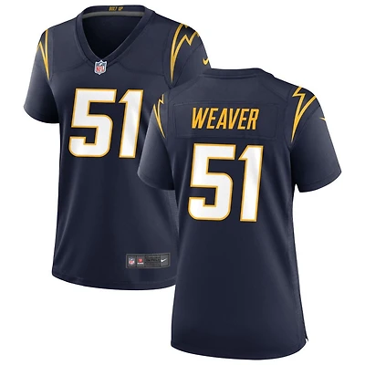 Rashad Weaver Women's Nike Navy Los Angeles Chargers Alternate Custom Game Jersey