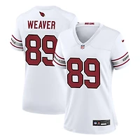 Xavier Weaver Women's Nike White Arizona Cardinals Custom Game Jersey