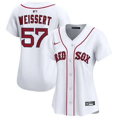 Greg Weissert Women's Nike  White Boston Red Sox Home Limited Custom Jersey